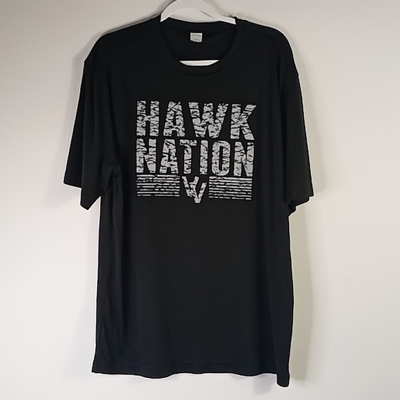 Hawk Nation SportTek Performance Tshirt Men's XL - Picture 4 of 13